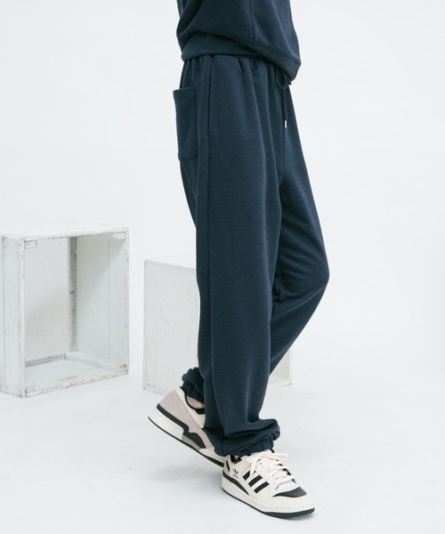 KBF（ケイビーエフ）の「ネップスウェットパンツ（その他パンツ・レディース・ネイビー/オフホワイト・ONE）」の13枚目の写真