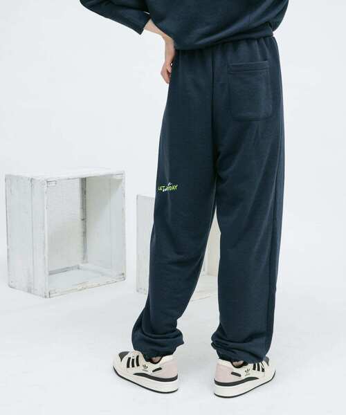 KBF（ケイビーエフ）の「ネップスウェットパンツ（その他パンツ・レディース・ネイビー/オフホワイト・ONE）」の15枚目の写真