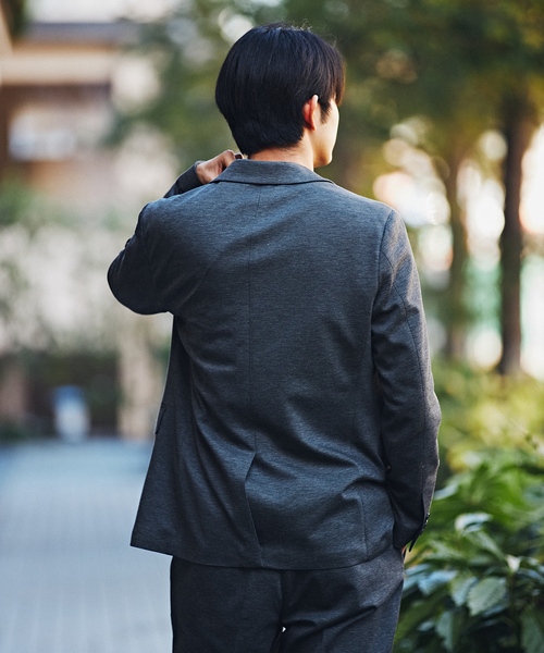 EDIFICE（エディフィス）の「ハウンドトゥース ジャージ 2Bジャケット