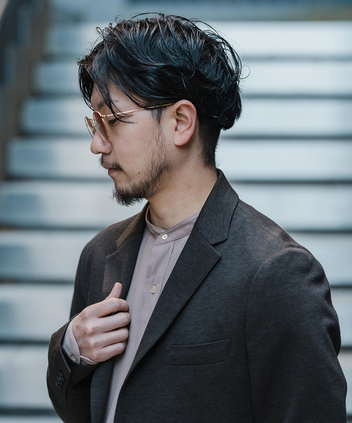 EDIFICE（エディフィス）の「ハウンドトゥース ジャージ 2Bジャケット