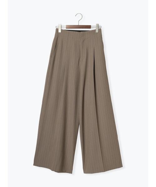 Te chichi CLASSIC（テチチクラシック）の「2wayストレッチストライプワイドパンツ（その他パンツ・レディース・モカ/ベージュ・F）」の17枚目の写真