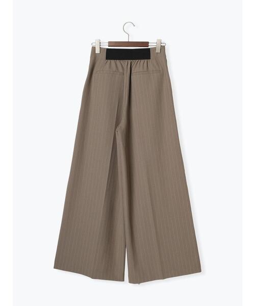 Te chichi CLASSIC（テチチクラシック）の「2wayストレッチストライプワイドパンツ（その他パンツ・レディース・モカ/ベージュ・F）」の18枚目の写真