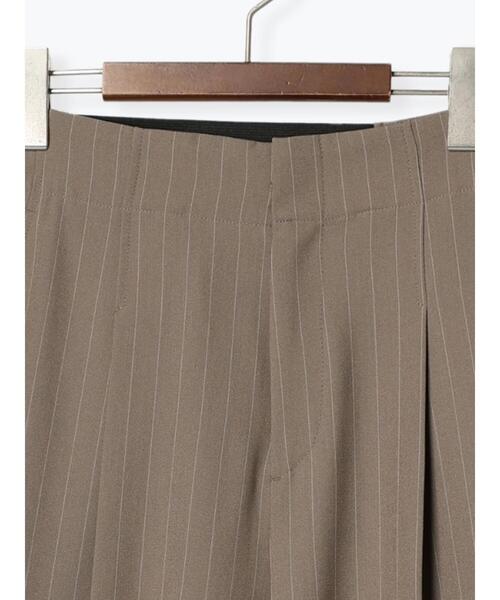 Te chichi CLASSIC（テチチクラシック）の「2wayストレッチストライプワイドパンツ（その他パンツ・レディース・モカ/ベージュ・F）」の19枚目の写真