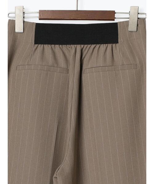 Te chichi CLASSIC（テチチクラシック）の「2wayストレッチストライプワイドパンツ（その他パンツ・レディース・モカ/ベージュ・F）」の22枚目の写真