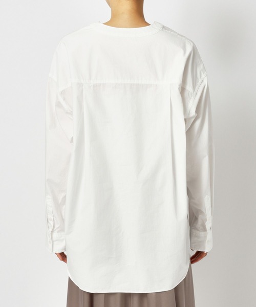 BABYLONE（バビロン）の「[OT]タイプシャツブラウス（シャツ/ブラウス・レディース・ライトベージュ/オフホワイト・フリー）」の19枚目の写真