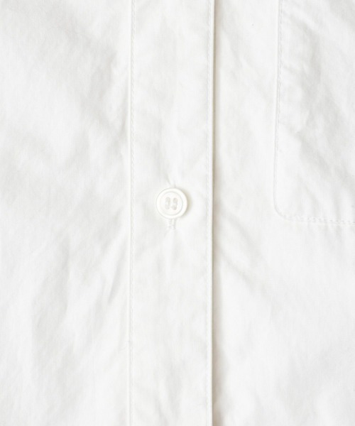 BABYLONE（バビロン）の「[OT]タイプシャツブラウス（シャツ/ブラウス・レディース・ライトベージュ/オフホワイト・フリー）」の14枚目の写真