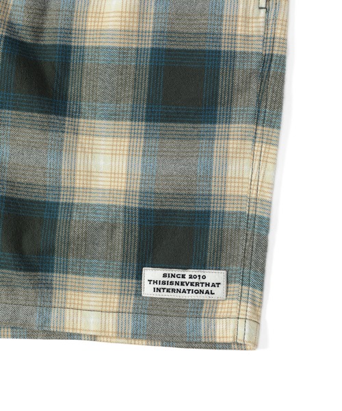 セール】Belted Check short（その他パンツ）｜thisisneverthat