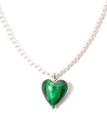 BEAMS HEART | BEAMS HEART / ハートクリアビーズ ネックレス(ネックレス)