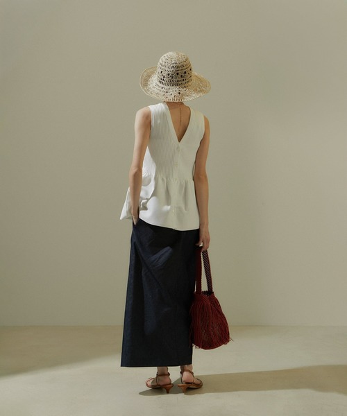 La Maison de Lyllis（メゾンドリリス）の「【La Maison de Lyllis for SALON（メゾンドリリス）】別注MIM LEAF（ハット・レディース・キナリ・FREE）」の9枚目の写真