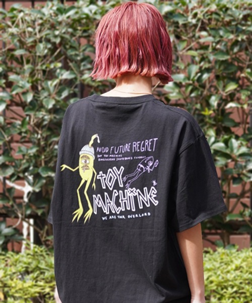 TOY MACHINE(トイ マシーン)の「TOY MACHINE/トイマシーン Tシャツ オーバーサイズ DESI LTD MTMSEST19(Tシャツ/カットソー・レディース・ブラック/ブルー/ホワイト・M/L)」の3枚目の写真