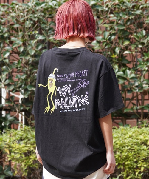 TOY MACHINE(トイ マシーン)の「TOY MACHINE/トイマシーン Tシャツ オーバーサイズ DESI LTD MTMSEST19(Tシャツ/カットソー・レディース・ブラック/ブルー/ホワイト・M/L)」の13枚目の写真