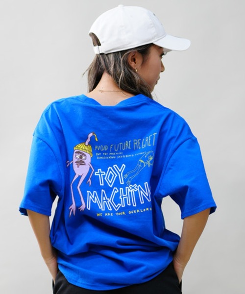TOY MACHINE(トイ マシーン)の「TOY MACHINE/トイマシーン Tシャツ オーバーサイズ DESI LTD MTMSEST19(Tシャツ/カットソー・レディース・ブラック/ブルー/ホワイト・M/L)」の21枚目の写真