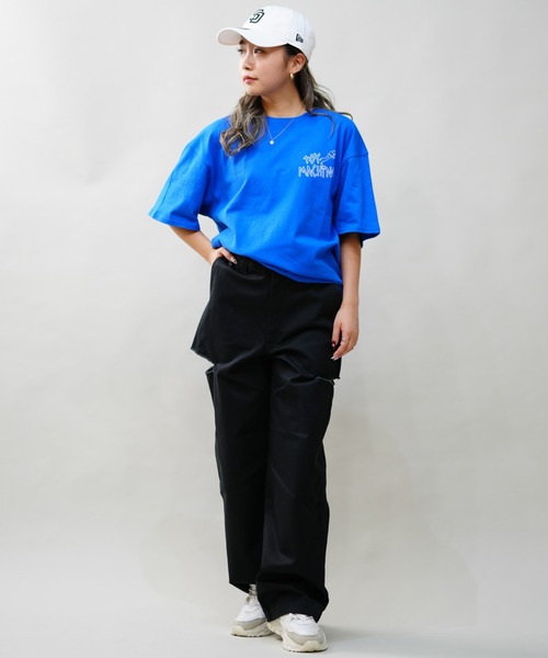 TOY MACHINE(トイ マシーン)の「TOY MACHINE/トイマシーン Tシャツ オーバーサイズ DESI LTD MTMSEST19(Tシャツ/カットソー・レディース・ブラック/ブルー/ホワイト・M/L)」の22枚目の写真