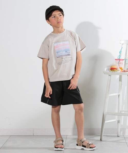 SHOO・LA・RUE（シューラルー）の「◆【110-140cm/リンクあり】グラフィックアソートTシャツ（Tシャツ/カットソー・キッズ・ブラック系2/グレー系/ブルー系2/ブラック/ホワイト系1/ホワイト・12/11/14/13）」の21枚目の写真