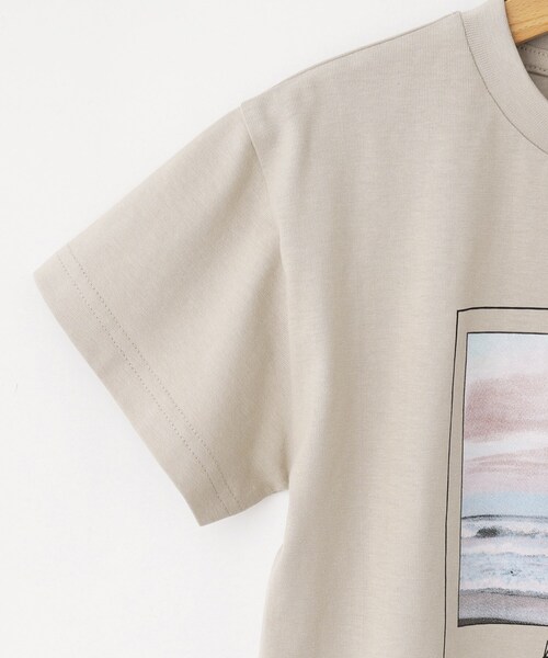 SHOO・LA・RUE（シューラルー）の「◆【110-140cm/リンクあり】グラフィックアソートTシャツ（Tシャツ/カットソー・キッズ・ブラック系2/グレー系/ブルー系2/ブラック/ホワイト系1/ホワイト・12/11/14/13）」の8枚目の写真