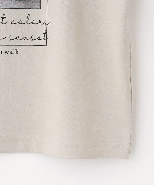 SHOO・LA・RUE（シューラルー）の「◆【110-140cm/リンクあり】グラフィックアソートTシャツ（Tシャツ/カットソー・キッズ・ブラック系2/グレー系/ブルー系2/ブラック/ホワイト系1/ホワイト・12/11/14/13）」の9枚目の写真