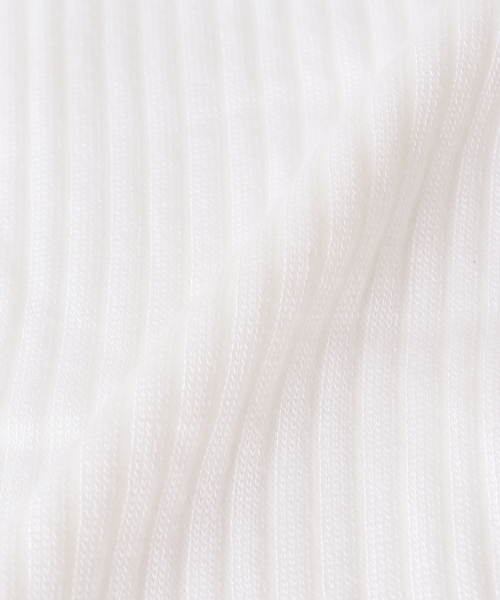 IENA(イエナ)の「【MOON TREE PLANET/ムーンツリープラネット】Rib High Sox ソックス(ソックス/靴下・レディース・ホワイト/ブラック・FREE)」の6枚目の写真