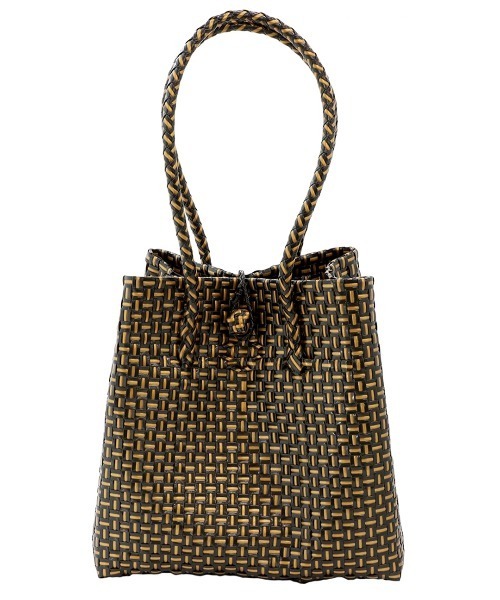 チチカカ（チチカカ）の「スクエアパサールバッグＳ【WEB限定】（かごバッグ・レディース・パープル/ゴールド/グリーン/レッド/ライトグレー・FREE）」の5枚目の写真