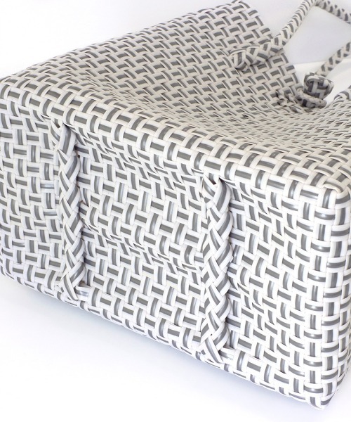 チチカカ（チチカカ）の「スクエアパサールバッグＳ【WEB限定】（かごバッグ・レディース・パープル/ゴールド/グリーン/レッド/ライトグレー・FREE）」の20枚目の写真