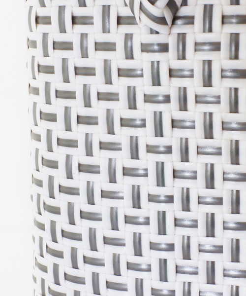 チチカカ（チチカカ）の「スクエアパサールバッグＳ【WEB限定】（かごバッグ・レディース・パープル/ゴールド/グリーン/レッド/ライトグレー・FREE）」の22枚目の写真