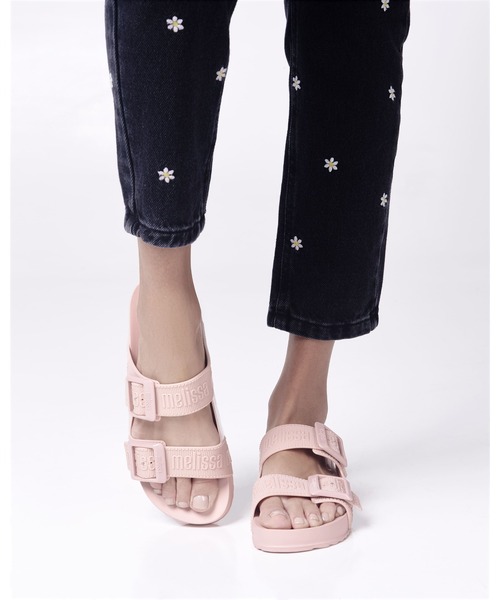 Melissa(メリッサ)・Cozy Slide Warm スライド サボサンダル メリッサ melissa MELISSA COZY SLIDE AD （PEARL YELLOW） -靴