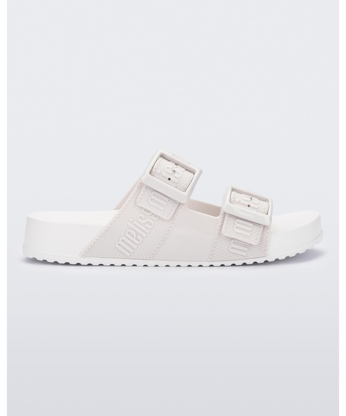 melissa(メリッサ)・Stripes M-Lover カジュアルサンダル メリッサ melissa MELISSA FLATFORM M LOVER AD （WHITE） -靴