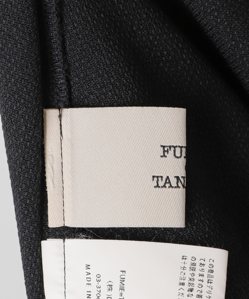 FUMIE TANAKA（フミエタナカ）の「【FUMIE TANAKA(フミエタナカ)】frill neck op：ワンピース（ワンピース・レディース・ブラック・2）」の13枚目の写真