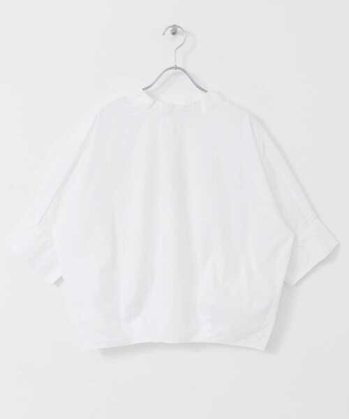 ITEMS URBANRESEARCH(アイテムズ アーバンリサーチ)の「5ブソデハイネックブラウス(シャツ/ブラウス・レディース・チャコールグレー/ホワイト/グリーン・FREE)」の18枚目の写真