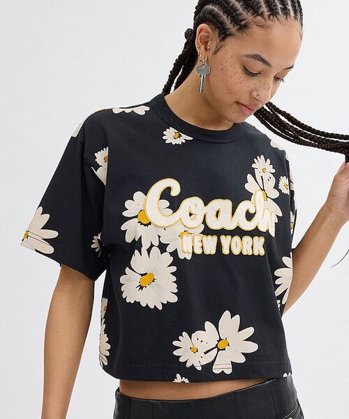 COACH（コーチ）の「フローラル クロップド シグネチャー