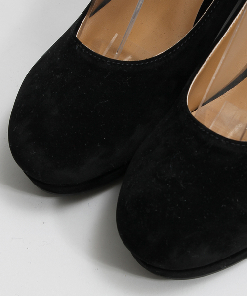 WEGO（ウィゴー）の「WEGO/ストラップパンプス（パンプス・レディース・ブラック/カーキ/ネイビー/キャメル/ワイン・SMALL/MEDIUM/LARGE）」の6枚目の写真