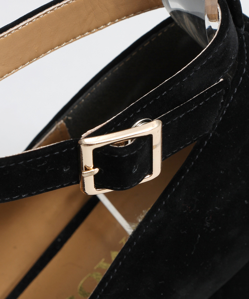 WEGO（ウィゴー）の「WEGO/ストラップパンプス（パンプス・レディース・ブラック/カーキ/ネイビー/キャメル/ワイン・SMALL/MEDIUM/LARGE）」の8枚目の写真