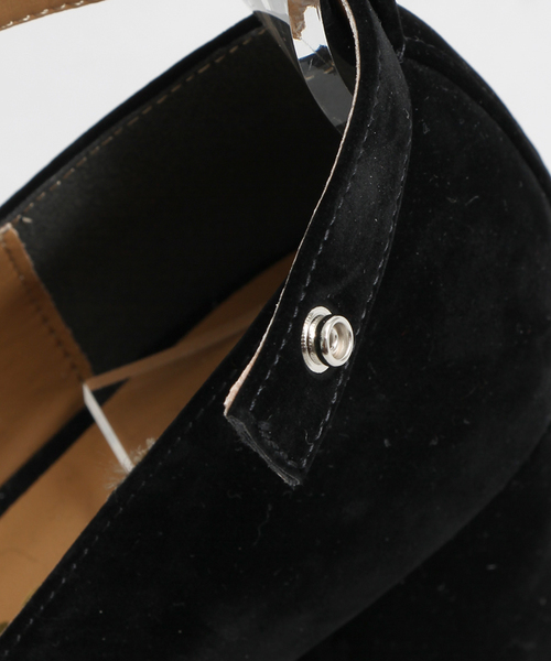 WEGO（ウィゴー）の「WEGO/ストラップパンプス（パンプス・レディース・ブラック/カーキ/ネイビー/キャメル/ワイン・SMALL/MEDIUM/LARGE）」の9枚目の写真