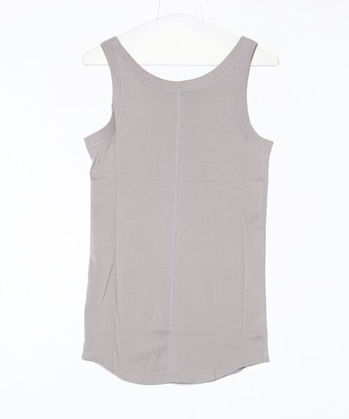 ATTACHMENT（アタッチメント）の「スビンコットン リブタンクトップ