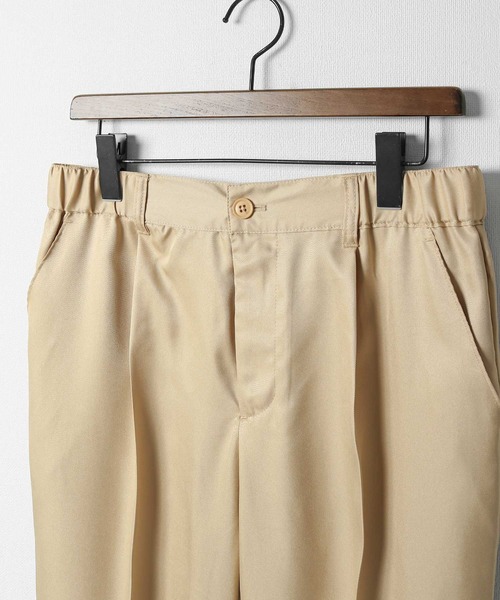 ZIP FIVE(ジップファイブ)の「【ZIP FIVE】 ドレープ ルーズ ストレート スラックス(スラックス・メンズ・チャコール/ネイビー/ベージュ/インディゴブルー/グリーン/ブラック/オリーブ/オフホワイト・MEDIUM/LARGE/X-LARGE)」の9枚目の写真