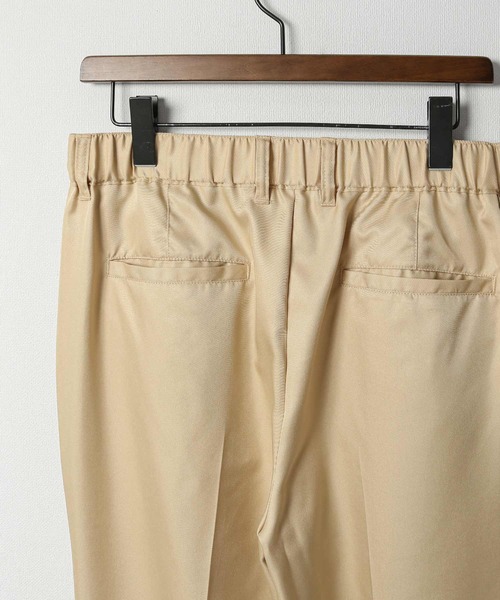 ZIP FIVE(ジップファイブ)の「【ZIP FIVE】 ドレープ ルーズ ストレート スラックス(スラックス・メンズ・チャコール/ネイビー/ベージュ/インディゴブルー/グリーン/ブラック/オリーブ/オフホワイト・MEDIUM/LARGE/X-LARGE)」の14枚目の写真