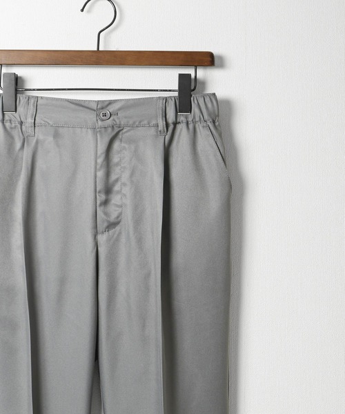 ZIP FIVE(ジップファイブ)の「【ZIP FIVE】 ドレープ ルーズ ストレート スラックス(スラックス・メンズ・チャコール/ネイビー/ベージュ/インディゴブルー/グリーン/ブラック/オリーブ/オフホワイト・MEDIUM/LARGE/X-LARGE)」の18枚目の写真