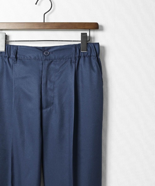 ZIP FIVE(ジップファイブ)の「【ZIP FIVE】 ドレープ ルーズ ストレート スラックス(スラックス・メンズ・チャコール/ネイビー/ベージュ/インディゴブルー/グリーン/ブラック/オリーブ/オフホワイト・MEDIUM/LARGE/X-LARGE)」の22枚目の写真