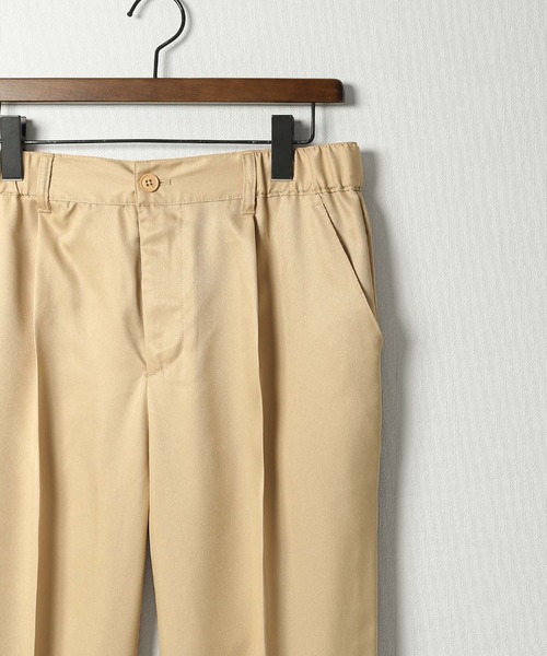 ZIP FIVE(ジップファイブ)の「【ZIP FIVE】 ドレープ ルーズ ストレート スラックス(スラックス・メンズ・チャコール/ネイビー/ベージュ/インディゴブルー/グリーン/ブラック/オリーブ/オフホワイト・MEDIUM/LARGE/X-LARGE)」の19枚目の写真