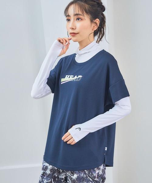 速乾・UV対策》ロゴTシャツ スポーツウェア【HEAD/ヘッド】（T
