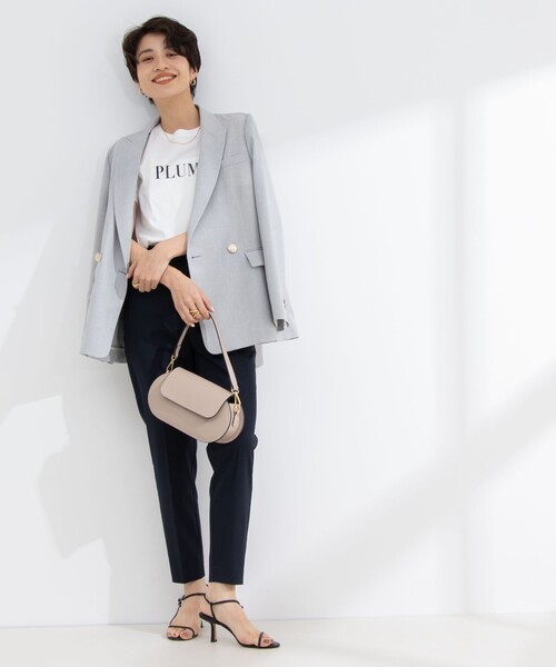 NOLLEY’S Sophi(ノーリーズソフィ)の「ウォッシャブルストレッチスリムパンツ(その他パンツ・レディース・ミント/ネイビー/オフホワイト/グレー・38/36/34/40)」の6枚目の写真