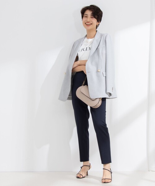 NOLLEY’S Sophi(ノーリーズソフィ)の「ウォッシャブルストレッチスリムパンツ(その他パンツ・レディース・ミント/ネイビー/オフホワイト/グレー・38/36/34/40)」の7枚目の写真