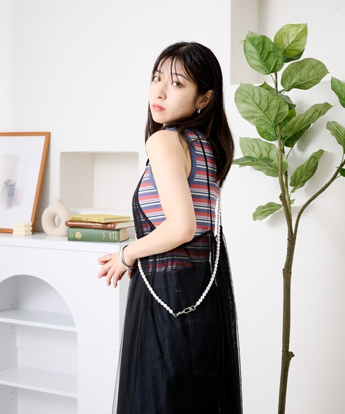 kutir（クティール）の「マルチボーダータンクトップ（タンクトップ・レディース・イエロー/オレンジ/レッド・FREE）」の22枚目の写真