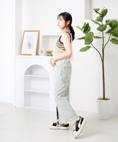 kutir（クティール）の「マルチボーダータンクトップ（タンクトップ・レディース・イエロー/オレンジ/レッド・FREE）」の20枚目の写真