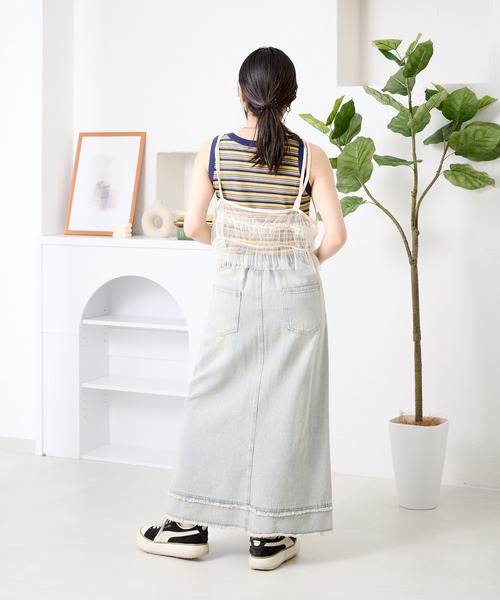 kutir（クティール）の「マルチボーダータンクトップ（タンクトップ・レディース・イエロー/オレンジ/レッド・FREE）」の9枚目の写真