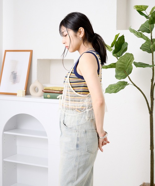 kutir（クティール）の「マルチボーダータンクトップ（タンクトップ・レディース・イエロー/オレンジ/レッド・FREE）」の17枚目の写真