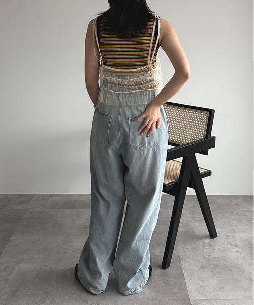 kutir（クティール）の「マルチボーダータンクトップ（タンクトップ・レディース・イエロー/オレンジ/レッド・FREE）」の4枚目の写真