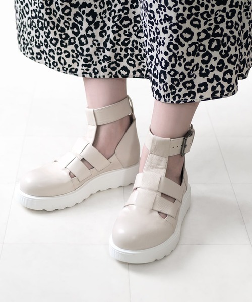 【セール】ixos イクソス アンクルベルトデザイングルカシューズ（サンダル）｜IXOS（イクソス）