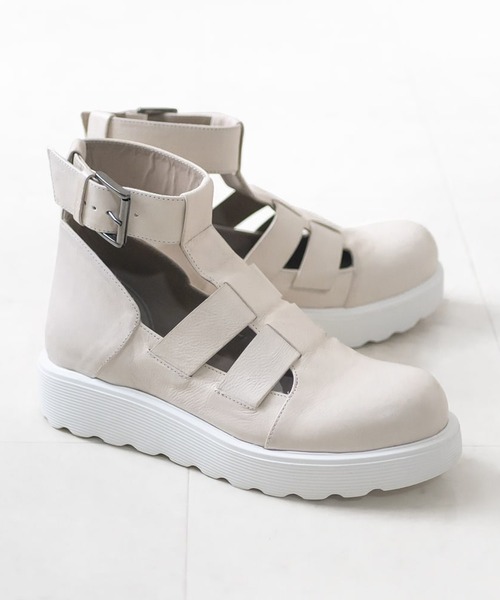 【セール】ixos イクソス アンクルベルトデザイングルカシューズ（サンダル）｜IXOS（イクソス）