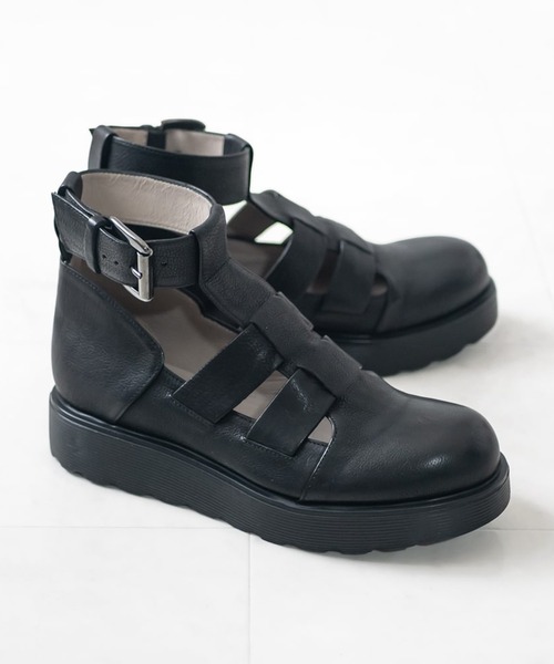 【セール】ixos イクソス アンクルベルトデザイングルカシューズ（サンダル）｜IXOS（イクソス）