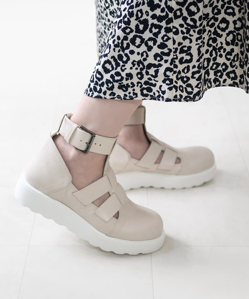 【セール】ixos イクソス アンクルベルトデザイングルカシューズ（サンダル）｜IXOS（イクソス）